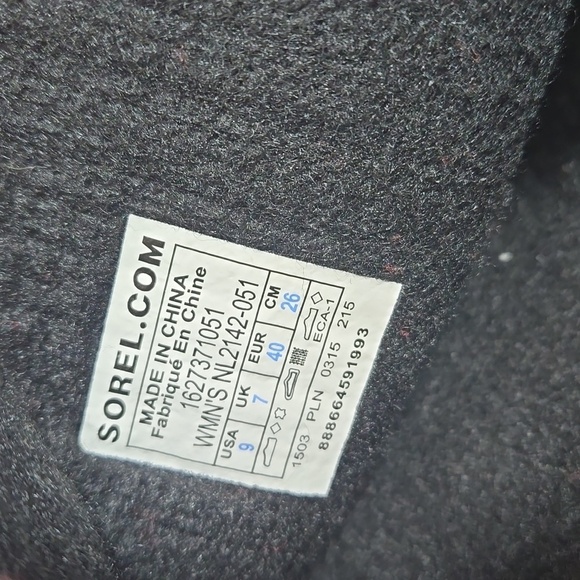 Sorel Joan of Arctic Knit II Waterproof Gray Boot - Picture 7 of 8